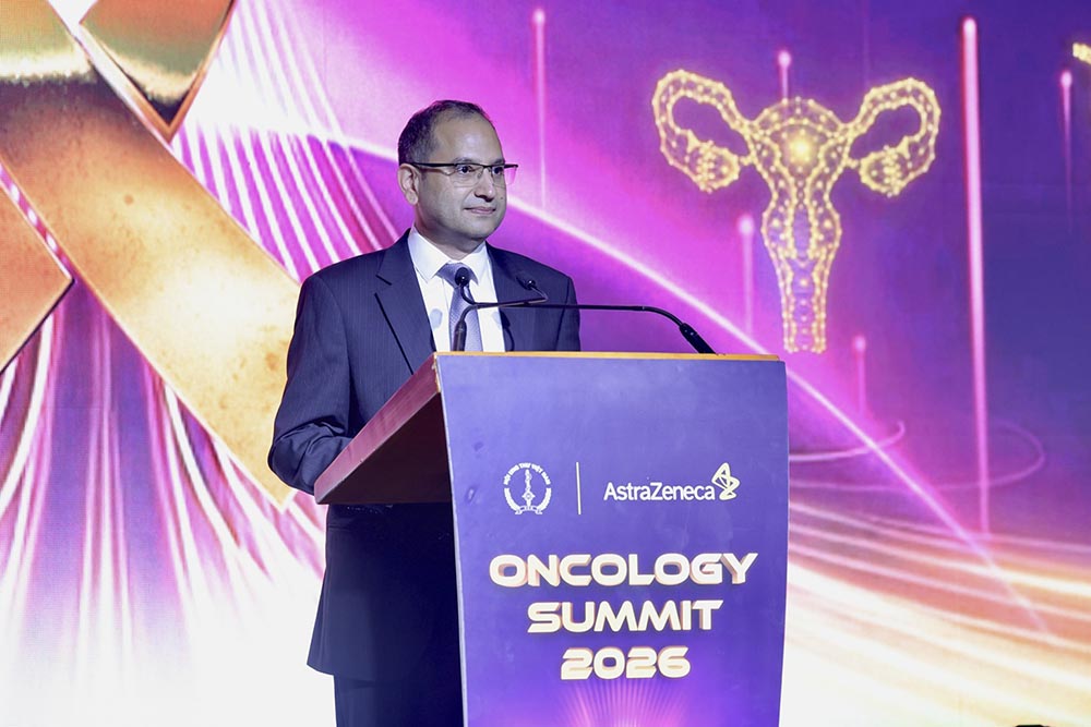 El Sr. Atul Tandon, Presidente y Director General de AstraZeneca Vietnam, compartió la orientación de fortalecer la cooperación para ampliar las oportunidades de acceso a soluciones avanzadas de tratamiento del cáncer para los pacientes en Vietnam. Foto: VietGate