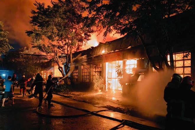 Nghị định mới: Phạt vi phạm phòng cháy chữa cháy tới 40 triệu đồng. Ảnh: CAHN