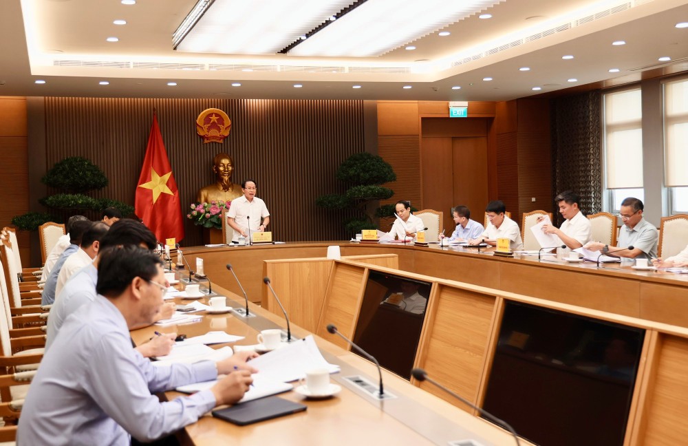 Phó Thủ tướng Chính phủ yêu cầu sớm có đánh giá tổng thể, nghiên cứu, triển khai chỉ đạo về hoàn thiện sắp xếp bộ máy của ngành thanh tra. Ảnh: VGP