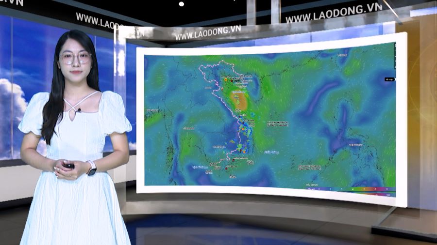 Weather forecast tonight and tomorrow April 16