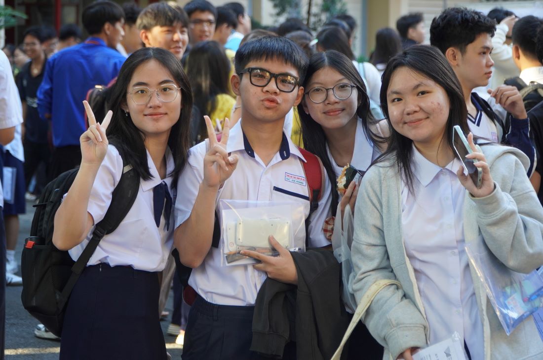 Thí sinh dự thi đánh giá năng lực đợt 1 năm 2026 của Đại học Quốc gia TPHCM. Ảnh: Chân Phúc 