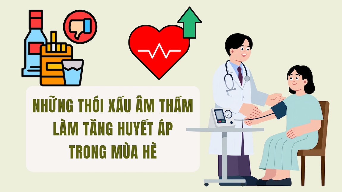 Les mauvaises habitudes qui augmentent silencieusement la tension artérielle en été