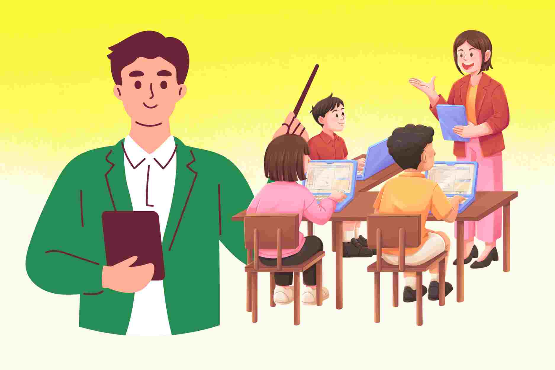 Tasks of grade III intermediate teachers