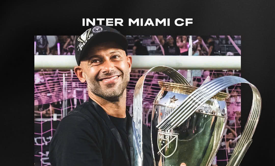 Inter Miami has announced a breakup with coach Javier Mascherano. Photo: Inter Miami