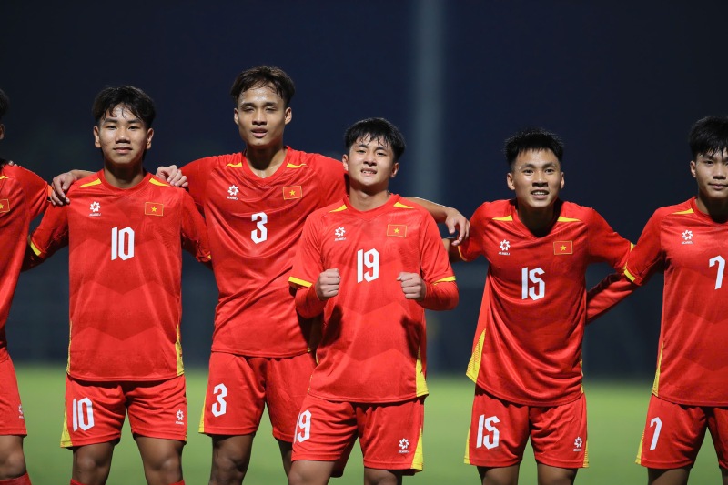 U17 Vietnam meets U17 Timor Leste in the group stage of Southeast Asia 2026. Photo: Minh Dan