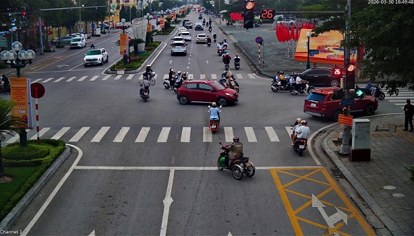 Car owner fined remotely in Bac Ninh. Photo: Bac Ninh Police