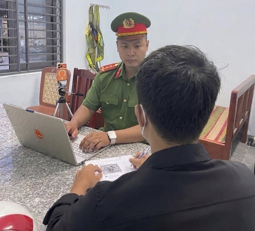 Công an đã xử lý trường hợp bình luận xúc phạm cơ quan chức năng trên mạng xã hội. Ảnh: Công an Ba Ngòi