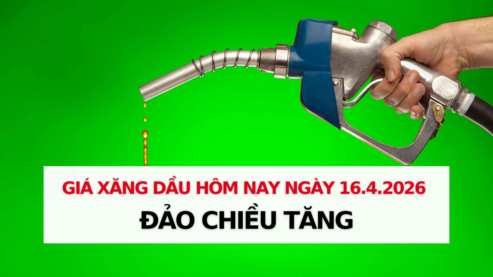 Gasoline and oil prices on April 16: World oil prices reverse to increase. Graphics: Thach Lam