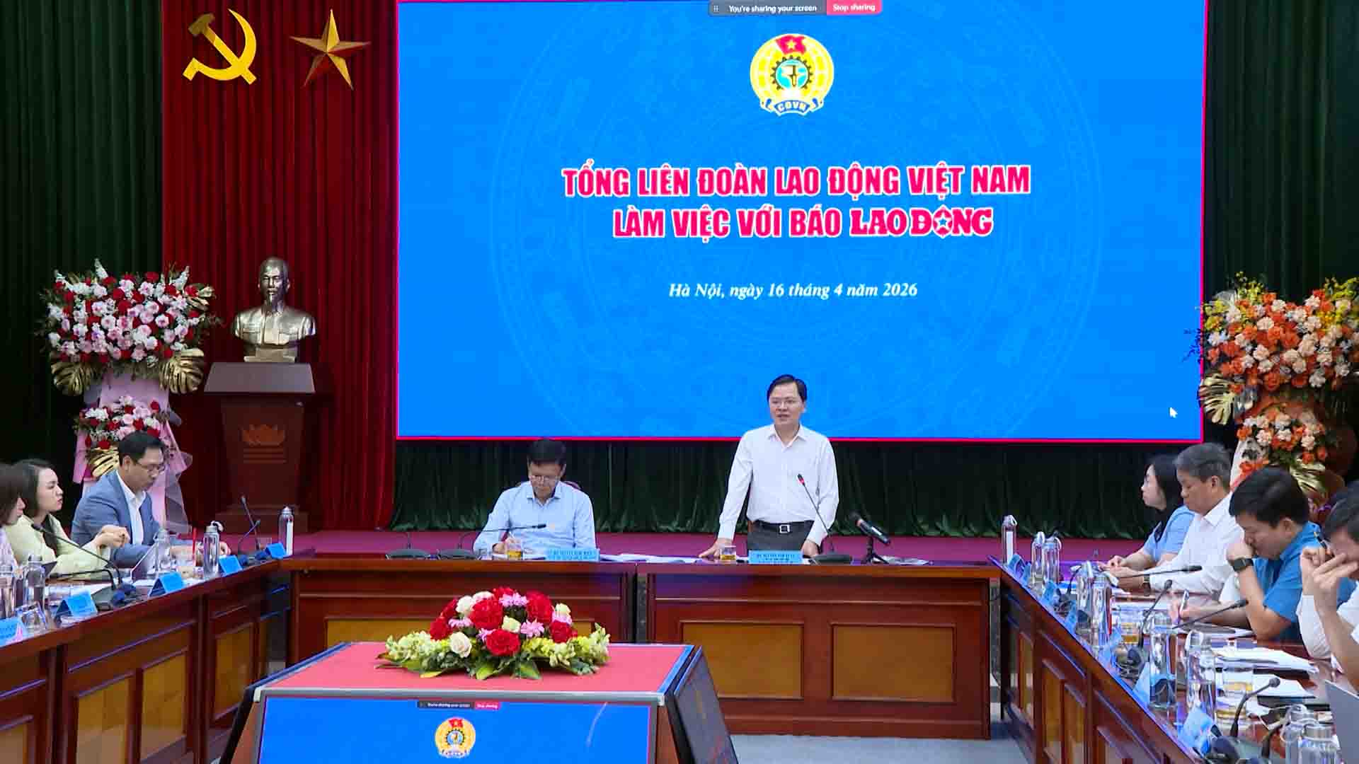 Le journal Lao Dong maintient le rôle de voix de l'organisation syndicale