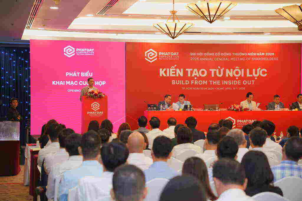 Phat Dat's 2026 Annual General Meeting of Shareholders takes place on April 16. Photo: Phat Dat