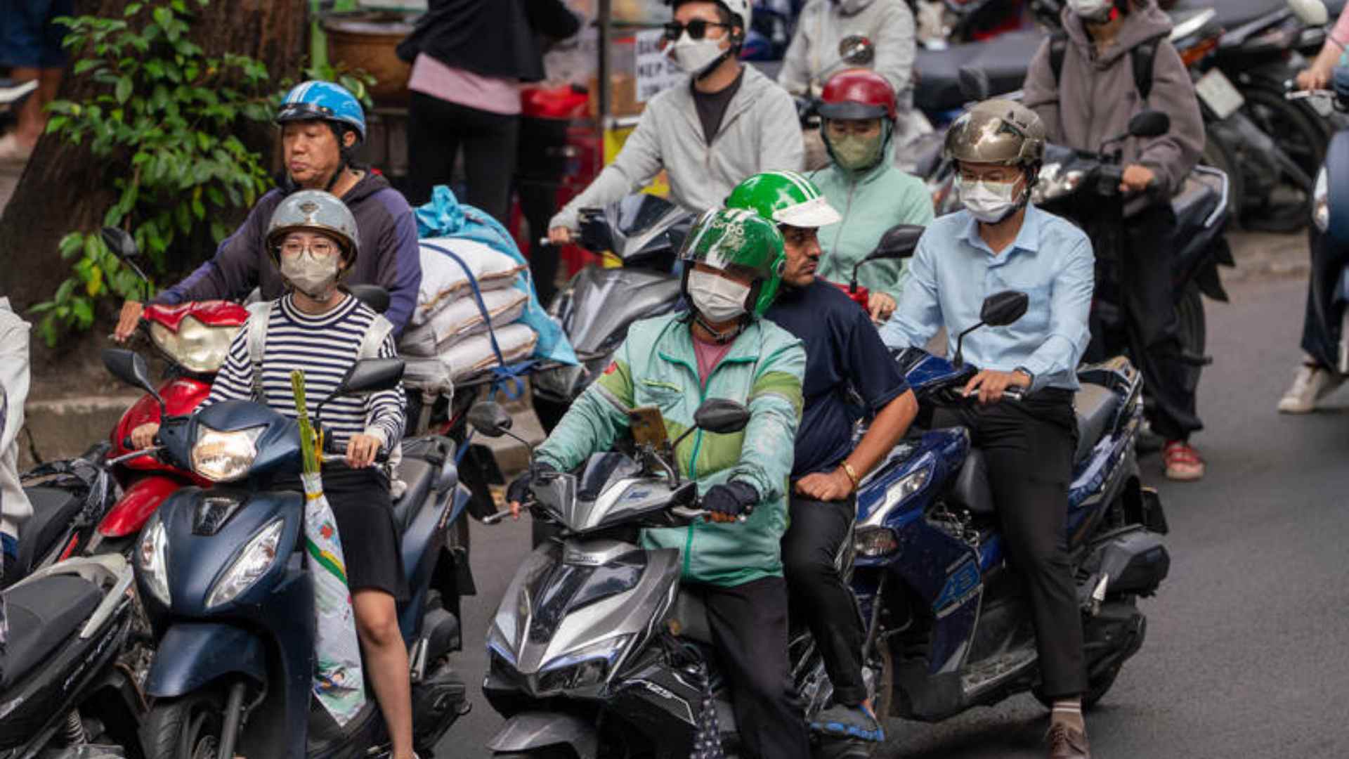 Hot weather in the South is narrowing. Photo: Thai Bao