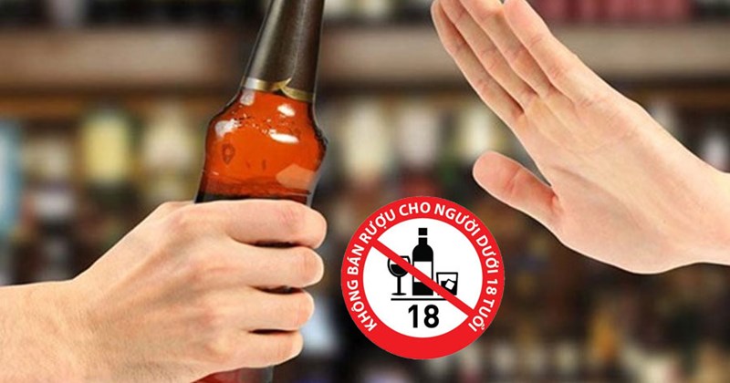Chế tài xử phạt hành vi quảng cáo rượu bia cho người dưới 18 tuổi