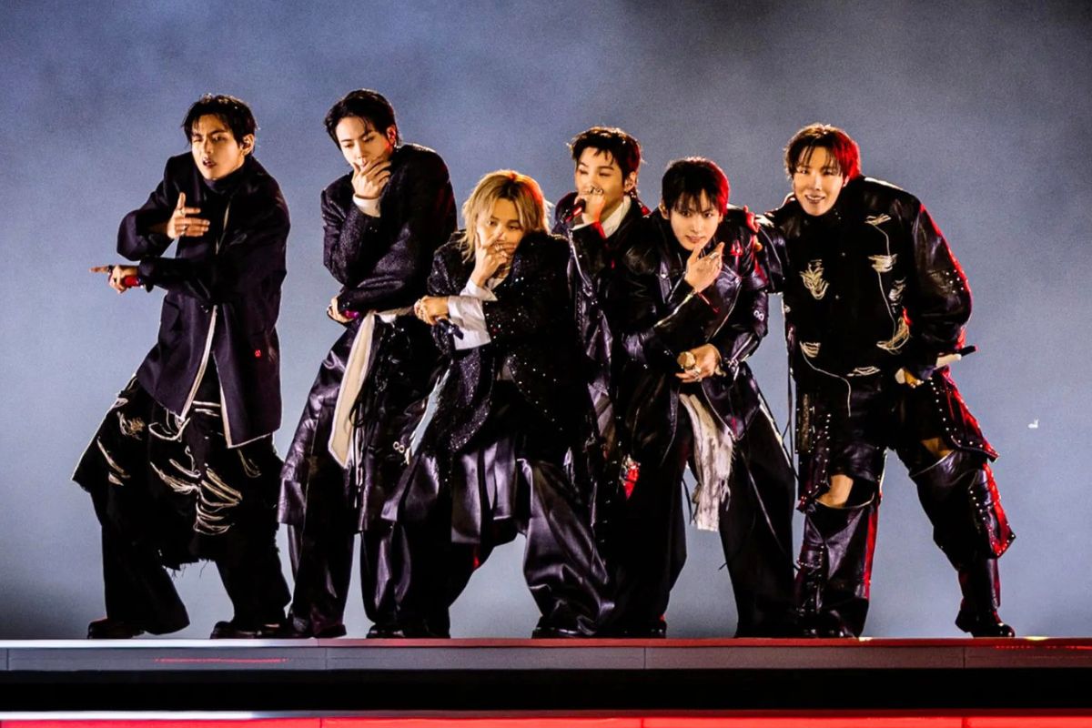 Kpop group BTS. Photo: Lotte