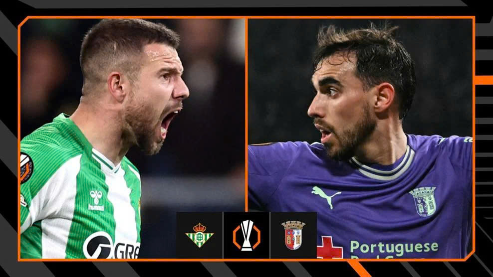 Real Betis vs Braga football prediction in the Europa League. Photo: Europa League
