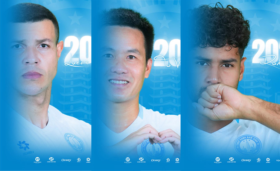 ナムディンクラブが多くの主力選手との契約を延長。写真:NĐFC