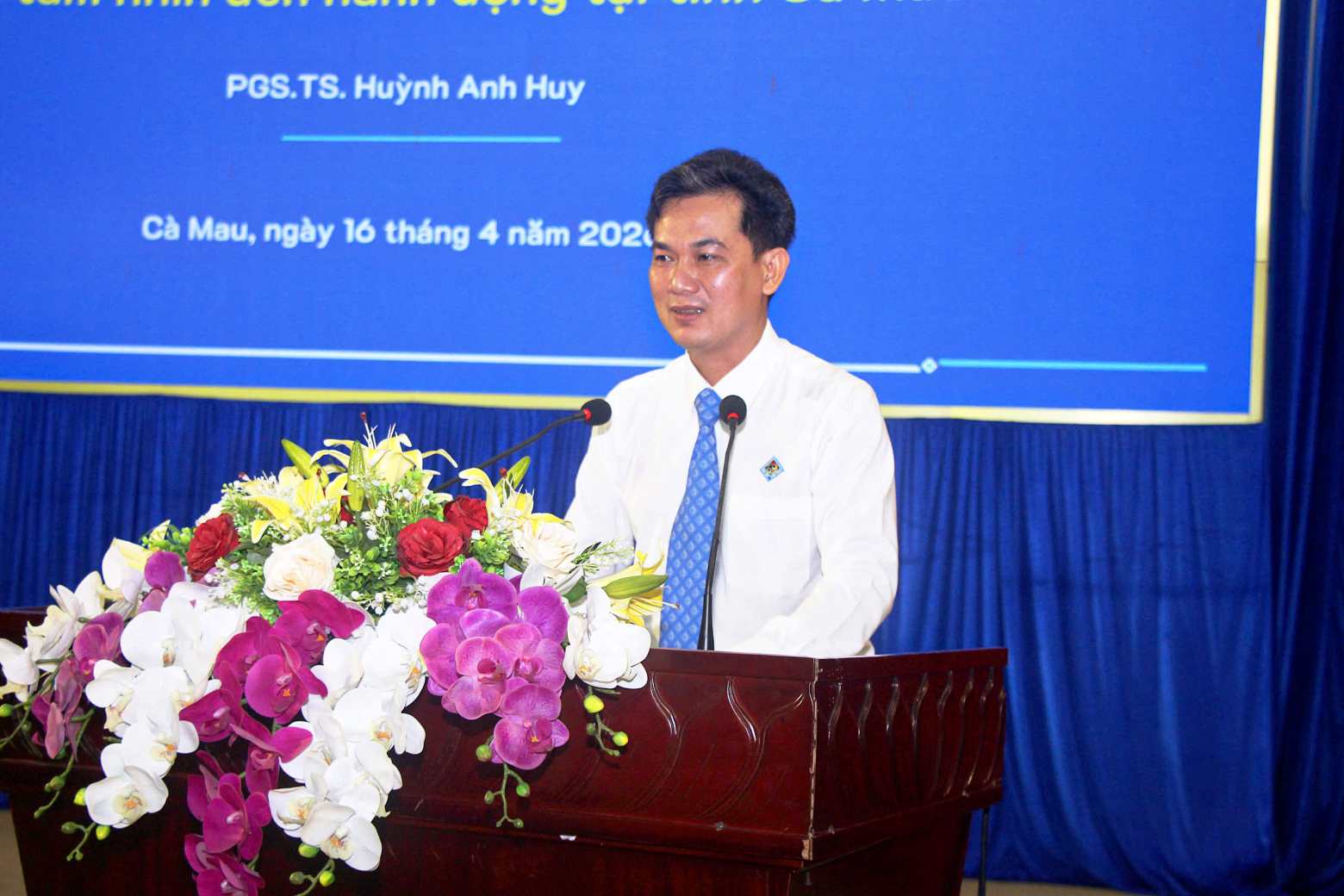 Hiệu trưởng Trường Sư phạm, Đại học Cần Thơ cho rằng Cà Mau còn thiếu khoảng 1.000 giáo viên, đây là điều cần phải bổ sung, đào tạo. Ảnh: Nhật Hồ.