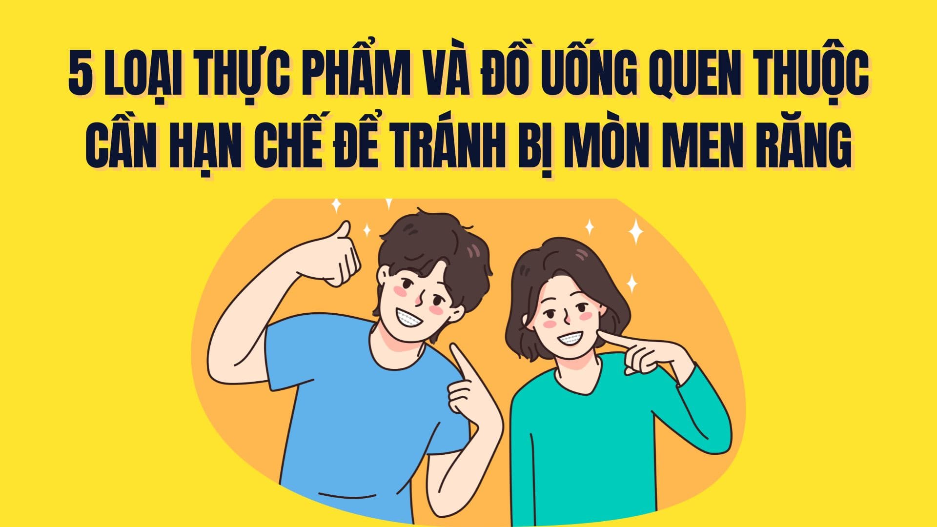 5 familiar foods and drinks to limit to avoid enamel erosion