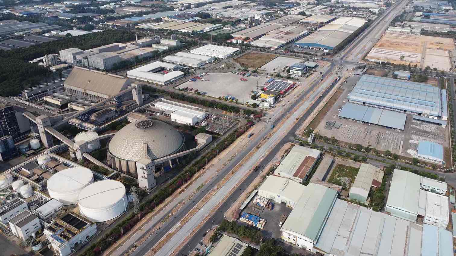 Các Khu công nghiệp ở Nhơn Trạch, Đồng Nai. Ảnh: HAC