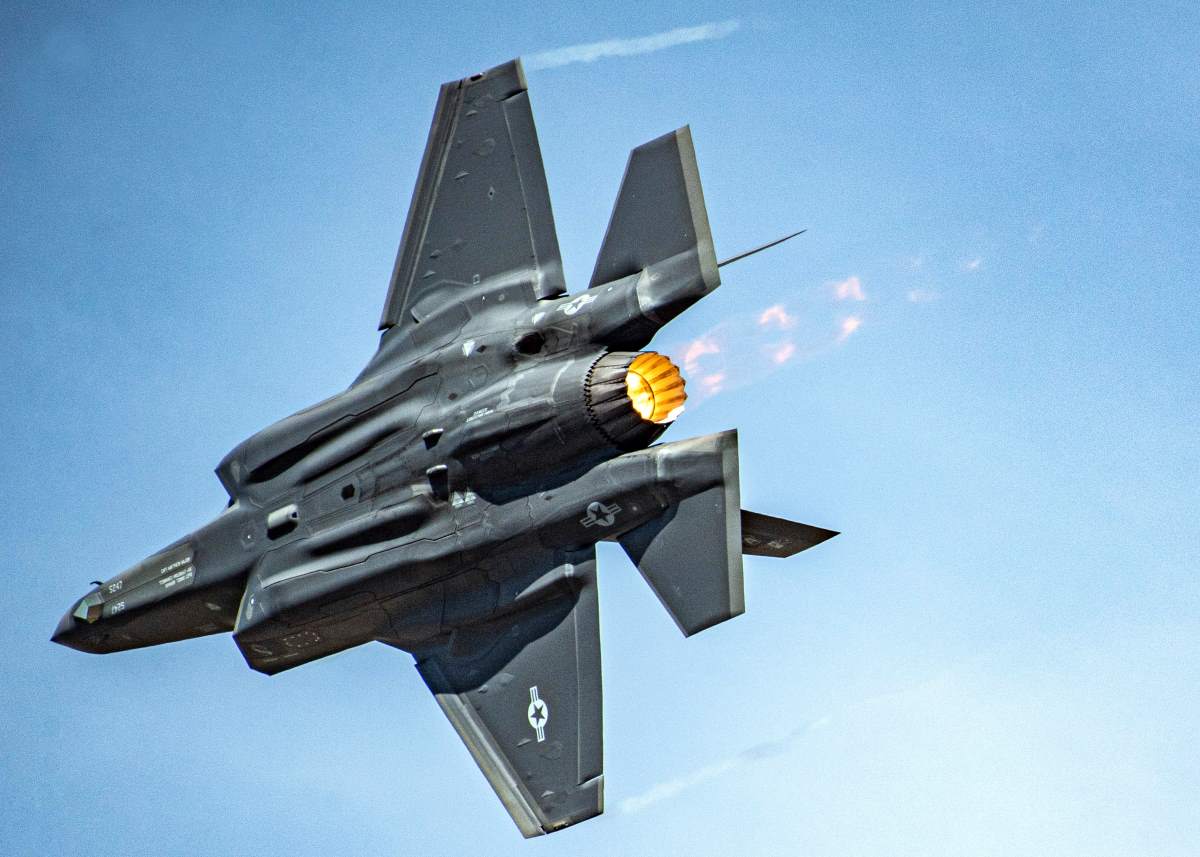 F-35A fighter jet capable of carrying nuclear weapons. Photo: US Air Force