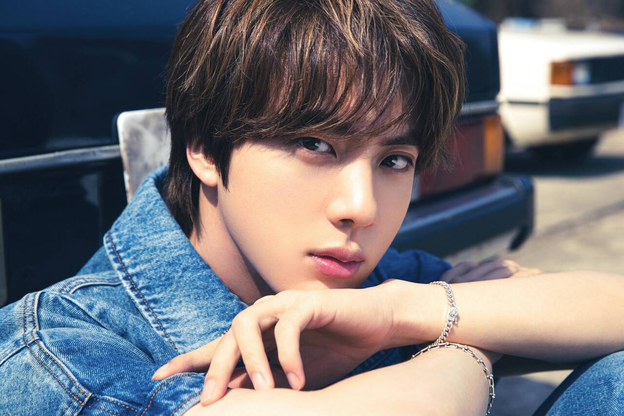 Male singer Jin (BTS). Photo: Lotte