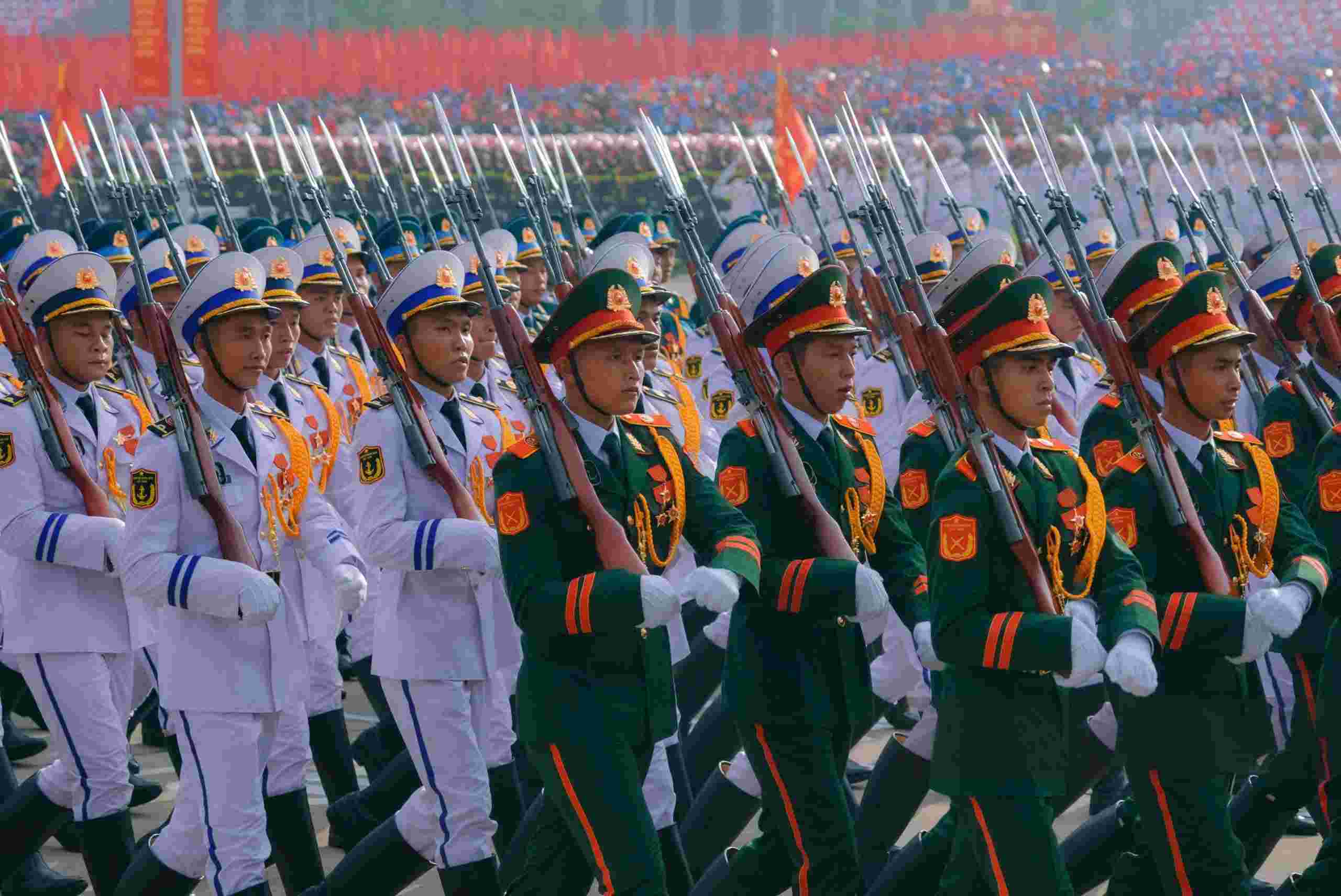 Protecting the ideological foundation of the Party, protecting the image of the Vietnam People's Army in cyberspace is the responsibility of the entire political system, of the entire people. In the photo: Vietnam People's Army at the military parade, parade commemorating the 80th anniversary of the successful August Revolution and the National Day of the Socialist Republic of Vietnam. Photo: Tuan Anh