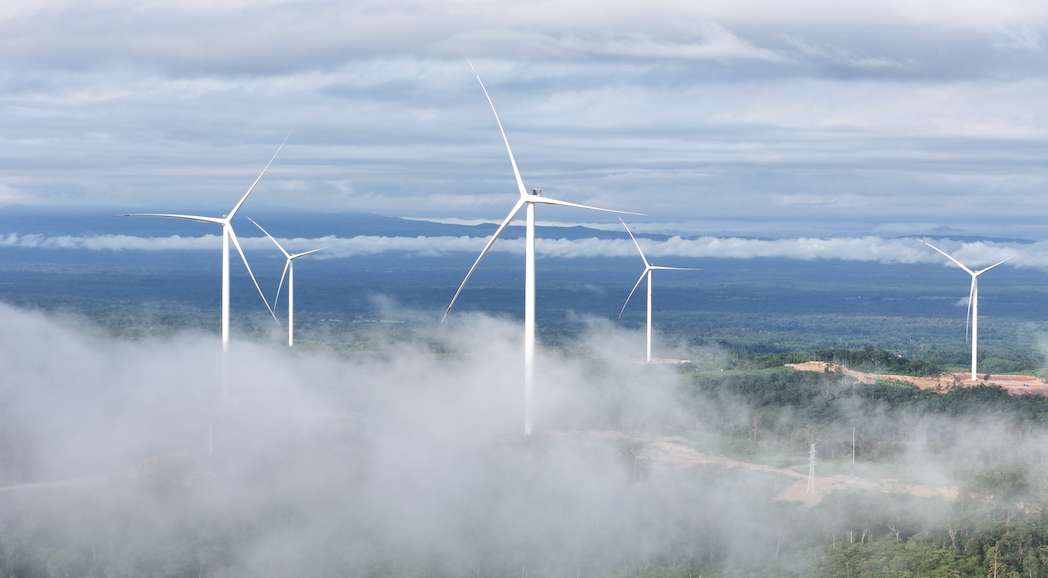 サバン1風力発電所の成功の裏には、国境を越えたエネルギープロジェクトを具体化した、実地展開に関する一連の物語があります。写真:T&Tグループ