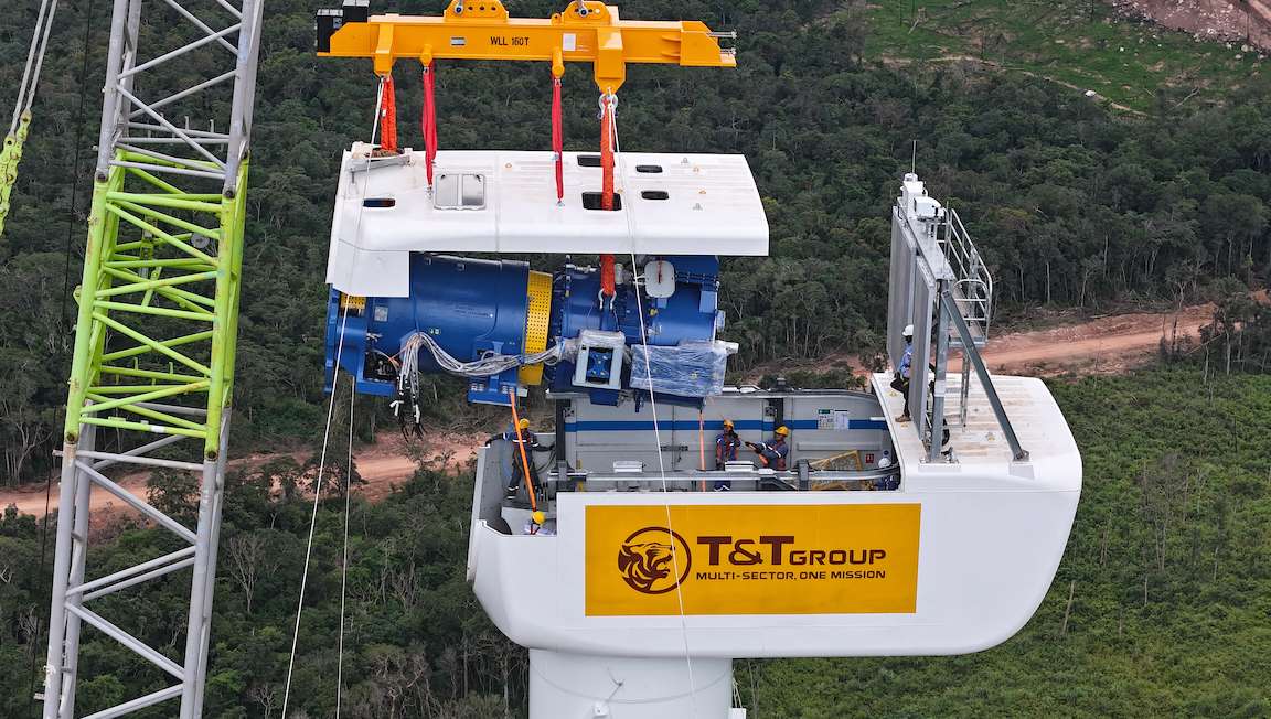 Savan 1 là ví dụ tiêu biểu cho mô hình doanh nghiệp tư nhân Việt Nam đầu tư điện tái tạo ở nước ngoài và xây dựng hạ tầng truyền tải để đưa điện về phục vụ trong nước. Ảnh: T&T Group