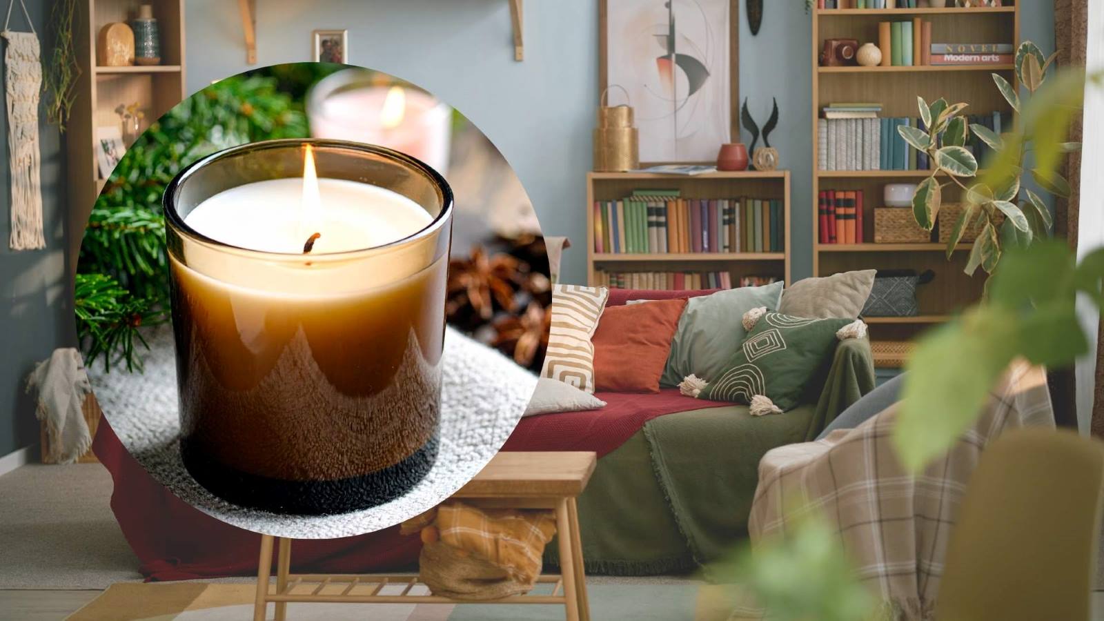 Fragrant candlelight spreads a gentle scent, helping the living space become warmer and more relaxed. Graphics: Thanh Thanh
