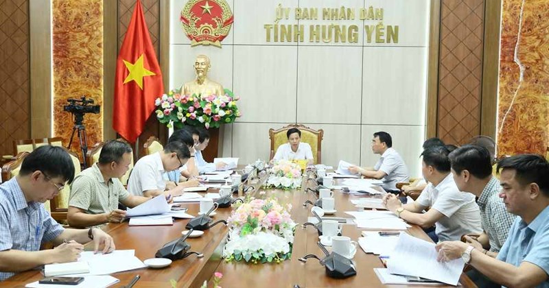 Hưng Yên: Giải ngân mới 6,7%, yêu cầu đẩy nhanh tiến độ dự án