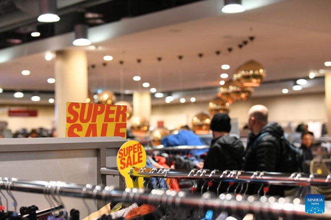 Inside a store in Berlin, Germany. Photo: Xinhua