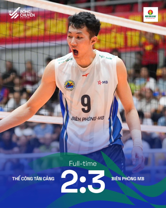 Biên Phòng đánh bại Thể Công Tân Cảng. Ảnh: BCVN