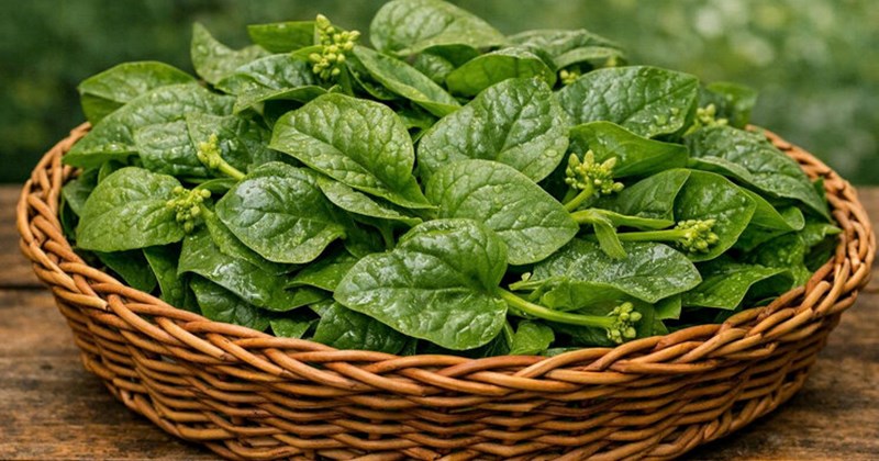 Mồng tơi giúp kiểm soát axit uric hiệu quả