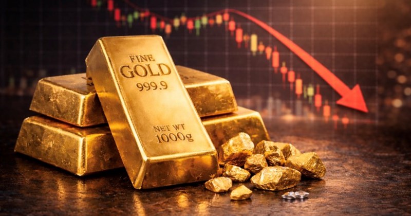 Giá vàng giảm khi dữ liệu việc làm và sản xuất Mỹ khả quan