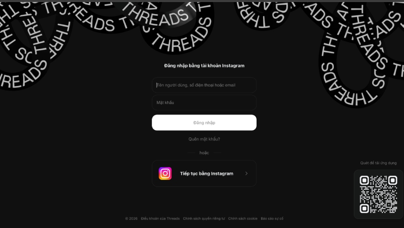 Meta begins testing a new interface for Threads on the web, focusing on improving the user experience. Photo: Quang Minh