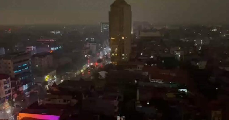 Thái Nguyên: Mưa bão lớn, nhiều nơi ngập sâu trong nước