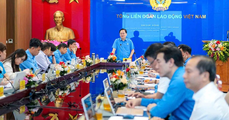 Xác định rõ mục tiêu, chỉ tiêu trong dự thảo Báo cáo chính trị Đại hội XIV Công đoàn Việt Nam