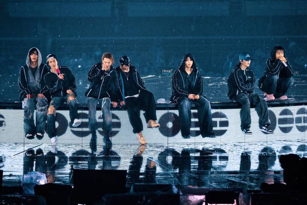 BTS organise son premier concert lors de la tournée "Arirang". L'événement musical retentissant stimule le tourisme en Corée du Sud en mars. Photo: Lotte