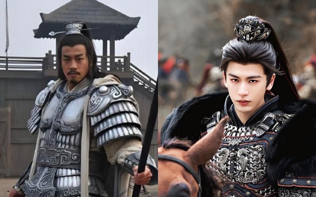 Hà Nhuận Đông và Trương Lăng Hách cùng vào vai tướng quân trọng phim “Hán Sở tranh hùng” và “Trục ngọc“. Ảnh Nhà sản xuất