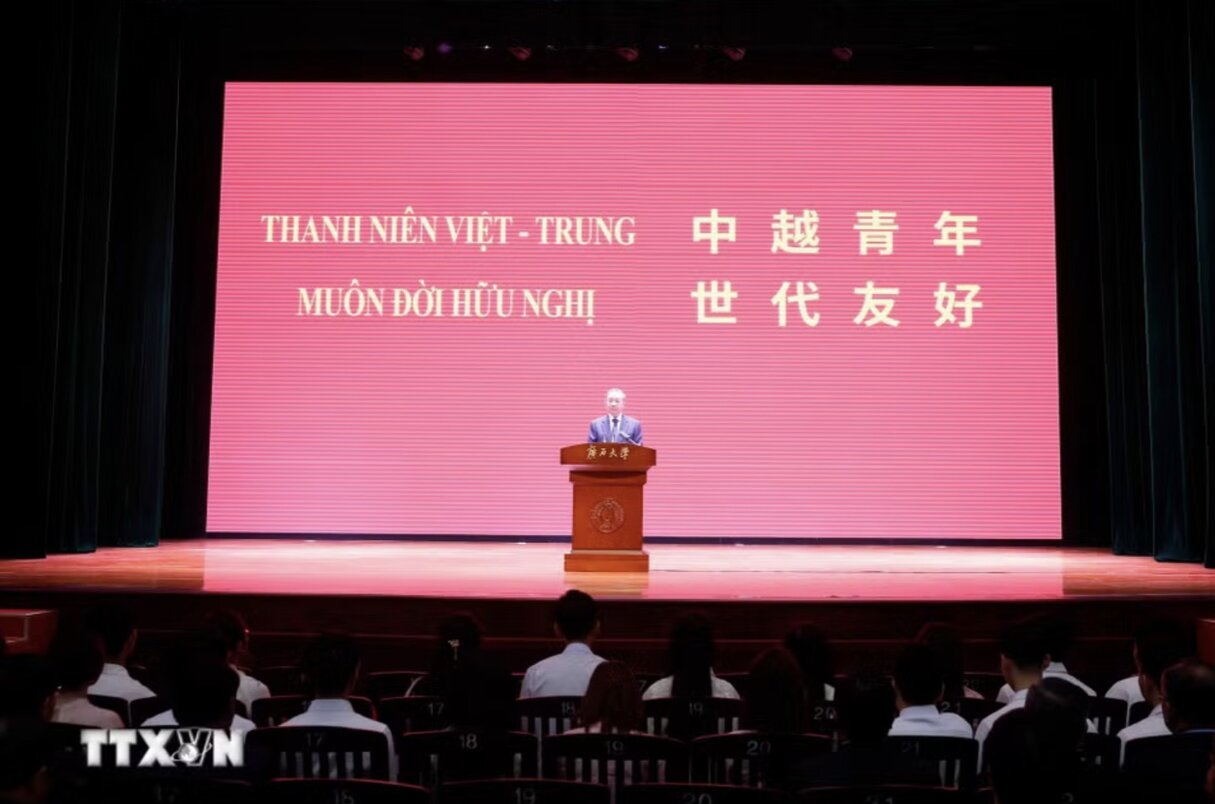 Tổng Bí thư, Chủ tịch nước Tô Lâm phát biểu. Ảnh: TTXVN 