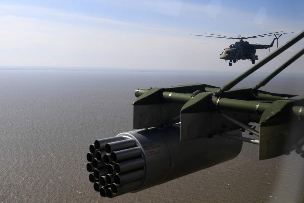 Russian Mi-8 helicopter. Photo: Ria Novosti