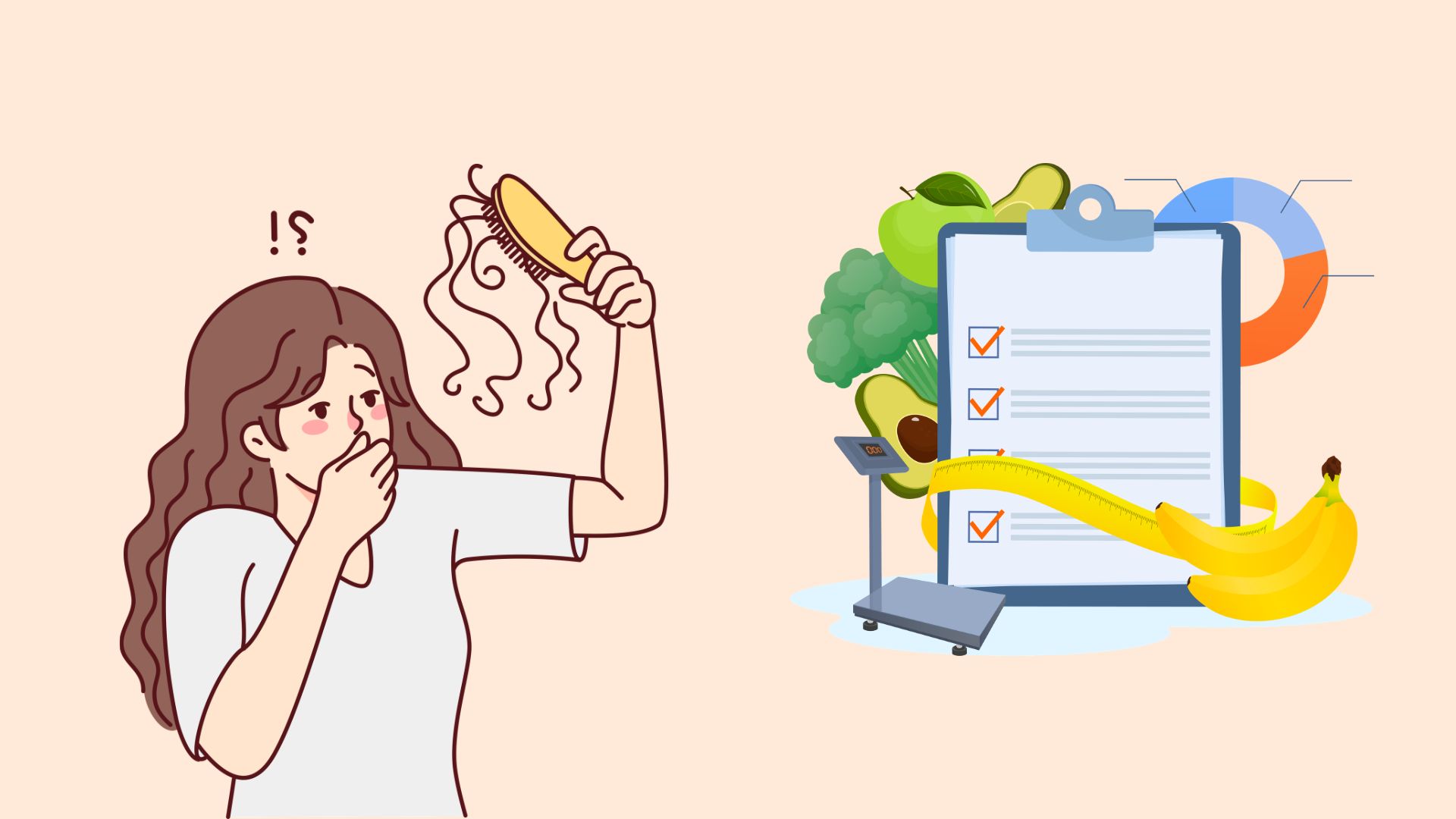 Para limitar la caída del cabello, puedes complementar algunos de los siguientes grupos de alimentos. Gráfico: Minh Châu