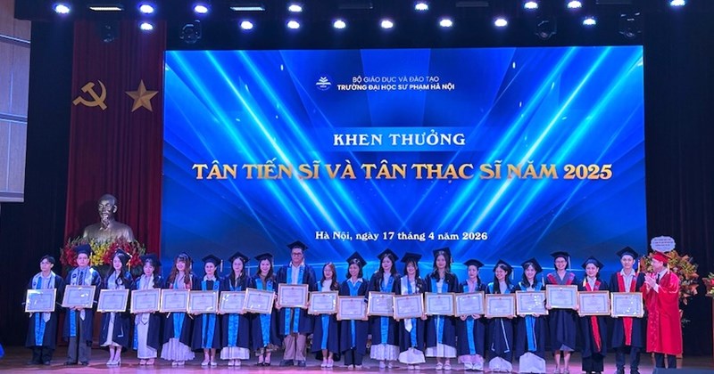 653 thạc sĩ, tiến sĩ mới tốt nghiệp, bổ sung nguồn lực chất lượng cao cho ngành sư phạm