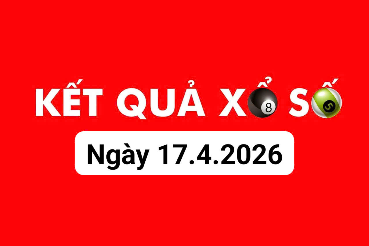 Lottery results today April 17, 2026. Photo: Ha Vy