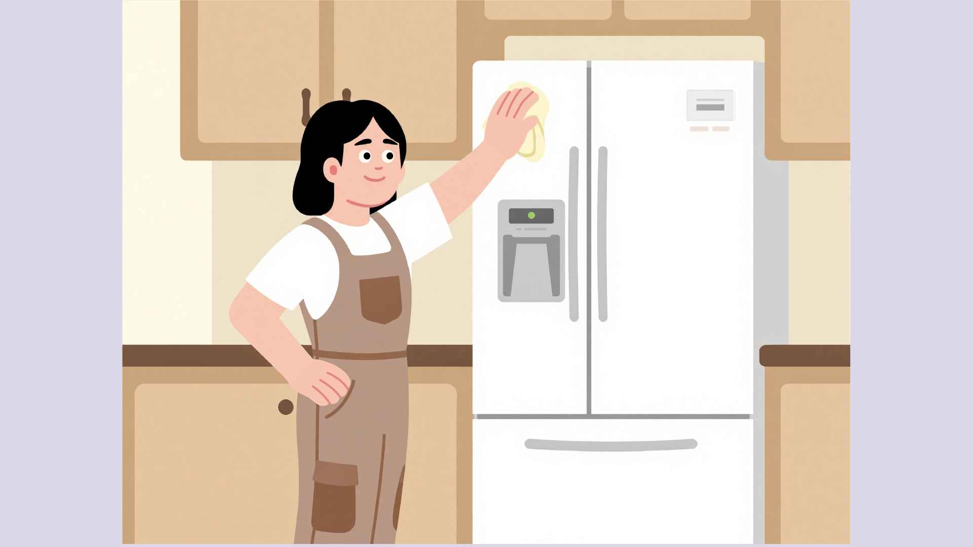 How to clean a refrigerator quickly, cheaply and effectively many families do not know. Graphic photo: Hoang Loc.