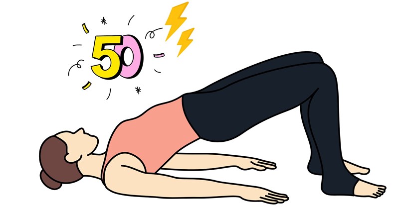 Bài tập đơn giản giúp kiểm tra sức khỏe sau tuổi 50