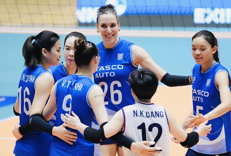 Hanoi women's volleyball team has hired 1 more foreign player. Photo: VFV