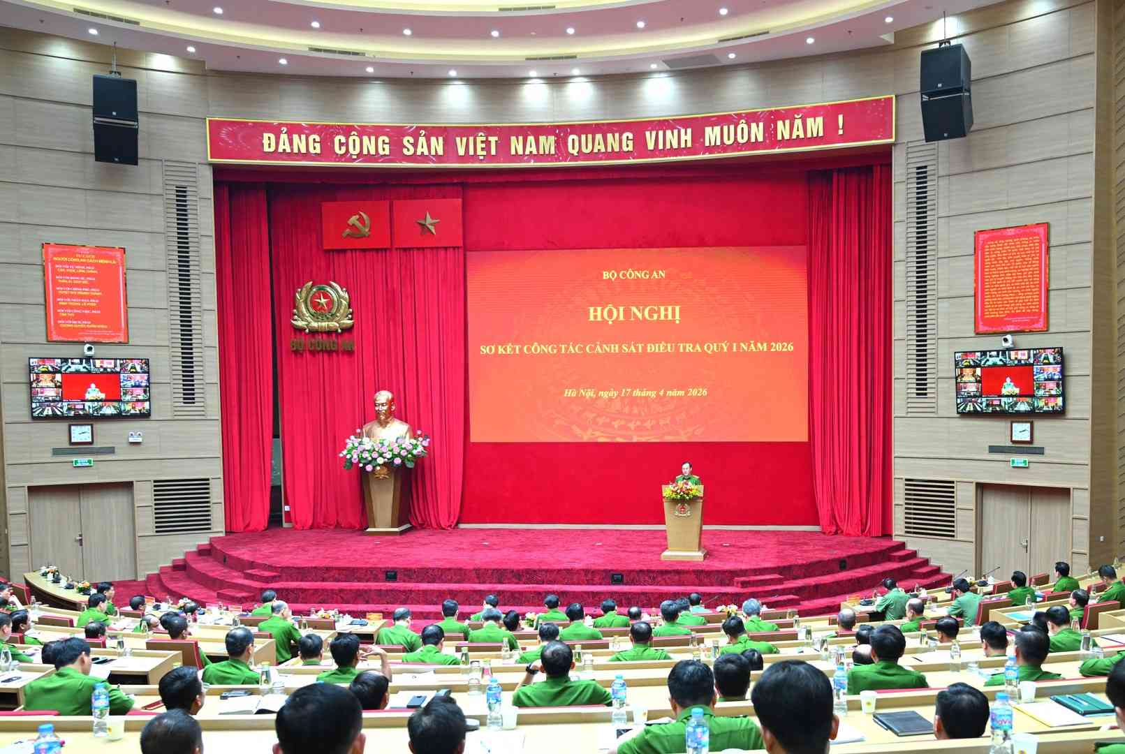 Toàn cảnh hội nghị. Ảnh: Bộ Công an