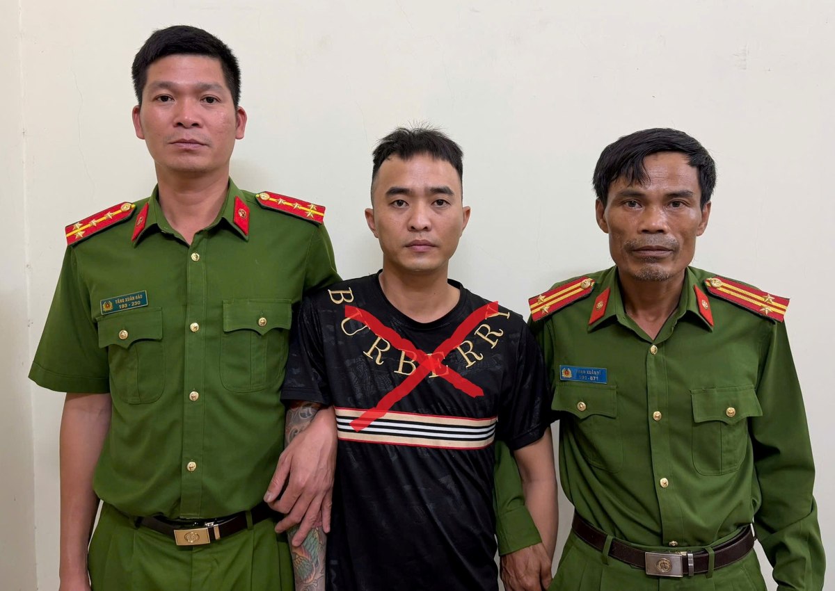 Đối tượng Hưng đã có 4 tiền án. Ảnh: Công an Hải Phòng