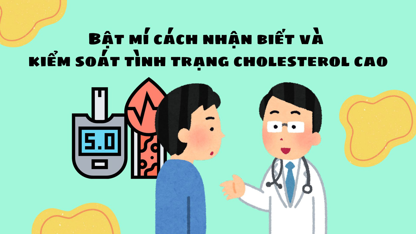 High cholesterol has no obvious symptoms but is the main cause of heart attacks and strokes.