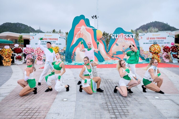 VUI-Fest Cát Bà sẽ tạo ra không gian nghệ thuật đa sắc. Ảnh: Thanh Sơn
